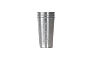 Stainless Steel 16oz Camp Cups (4)