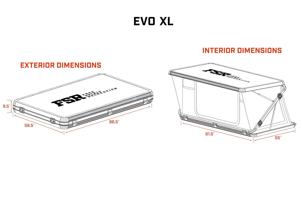 FSR Evolution V3 XL Roof Top Tent