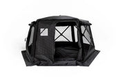 FSR Hub 6XL Pop-Up Camping Tent deployed at campsite hero shot
