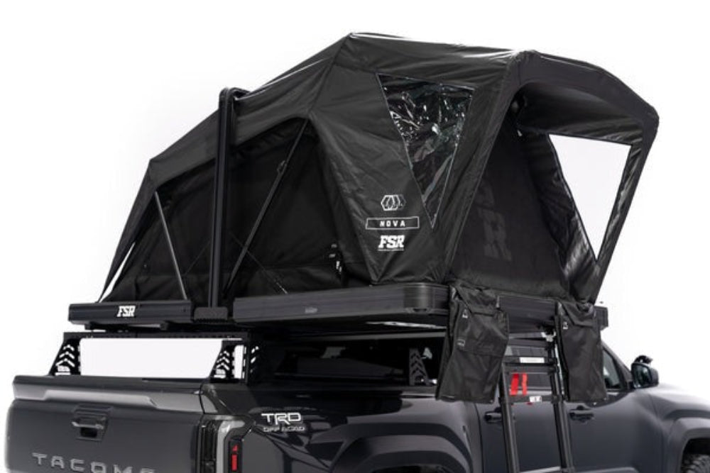 FSR Nova Roof Top Tent Opened Side View
