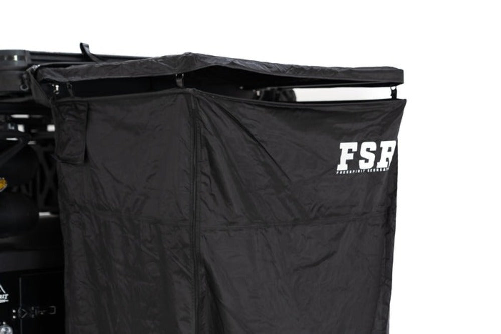 FSR Shower Awning With A Roll Up Lid