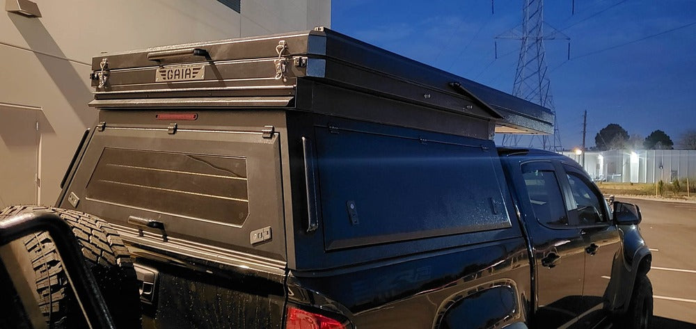 GAIA Campers Colorado/Canyon Camper Rear View