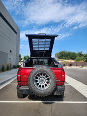 GAIA Campers Colorado/Canyon Shadow Top Truck Cap With Its Pop Top Open
