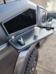 GAIA Campers  Gladiator Shadow Top Truck Cap With A Side Door Opened