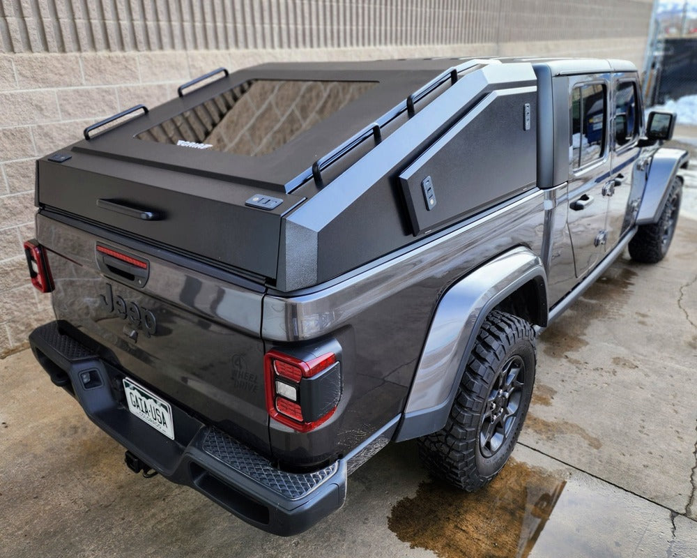 GAIA Jeep Gladiator Camper Shell - Shadow Top Fastback | Off Road Tents
