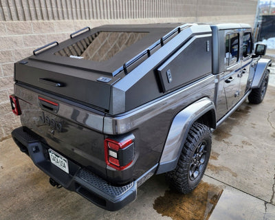 GAIA Campers Jeep Gladiator Camper Shell Shadow Top Truck Cap