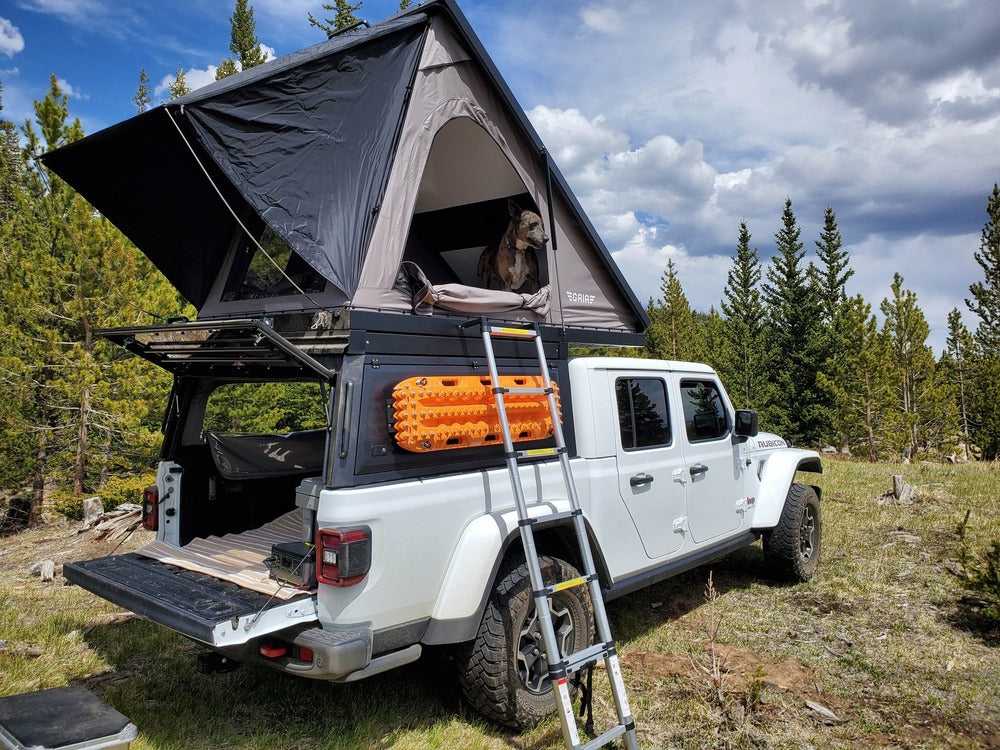 Deployed GAIA Campers Jeep Gladiator Camper