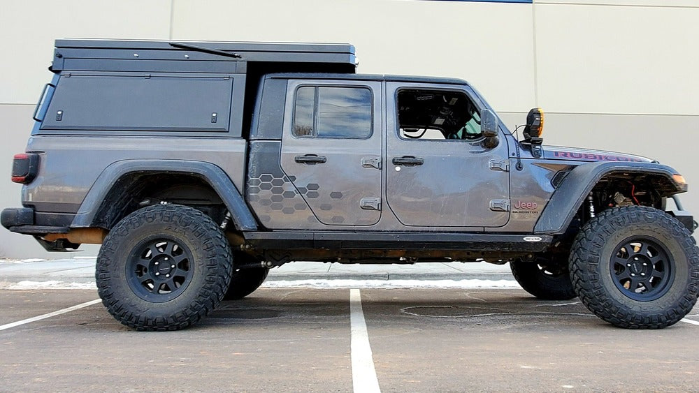GAIA Campers Jeep Gladiator Camper Side View