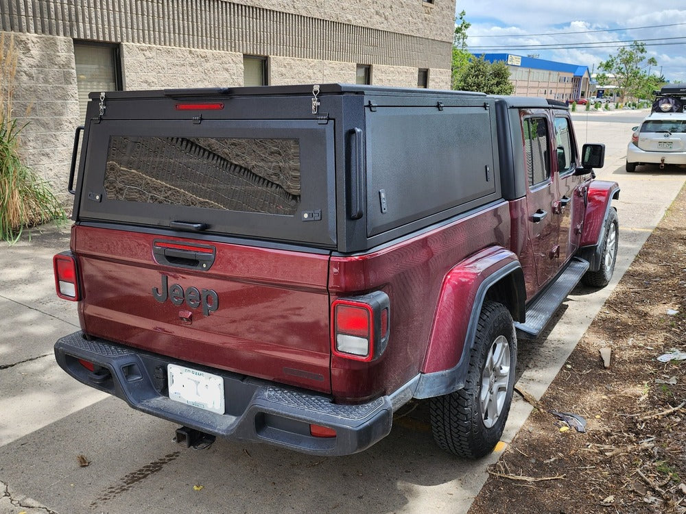 GAIA Campers Jeep Gladiator Truck Cap Back View