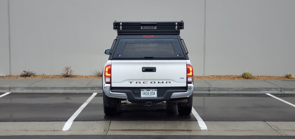 GAIA Campers Toyota Tacoma Camper Back Side