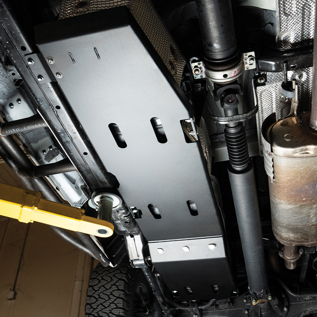 Cali Raised LED Fuel Tank Skid Plate For 2024+ Toyota Tacoma