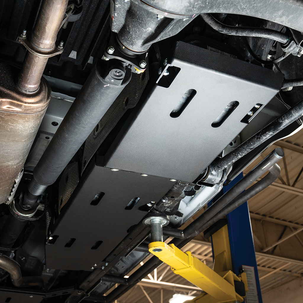 Cali Raised LED Fuel Tank Skid Plate For 2024+ Toyota Tacoma