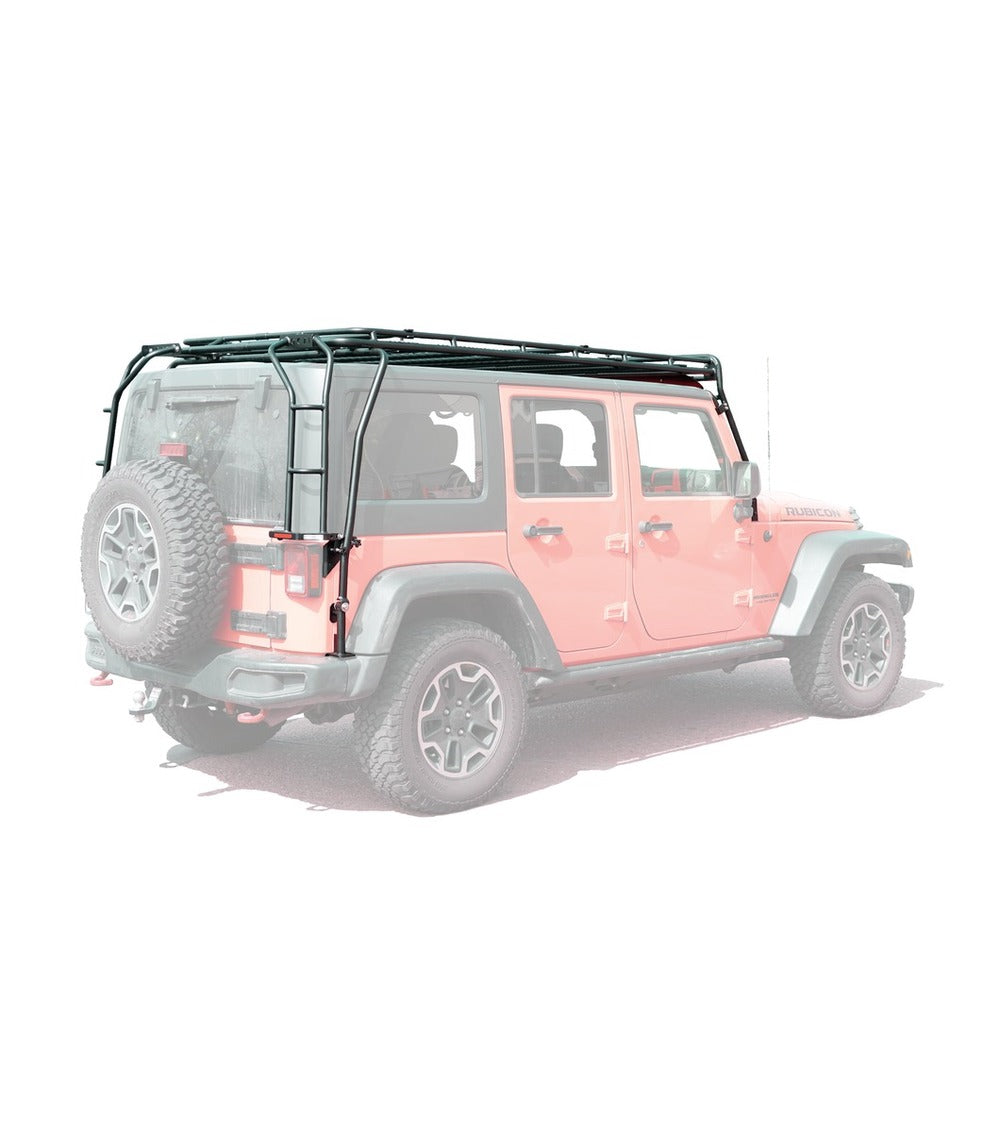 GOBI Jeep JKU Stealth Roof Rack Rear View