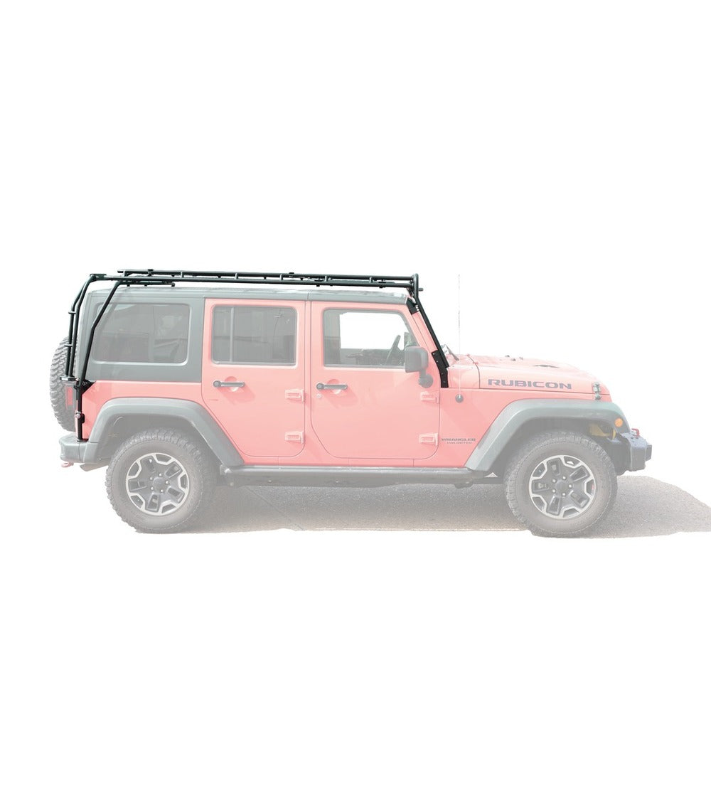 GOBI Jeep JKU Stealth Roof Rack Side View