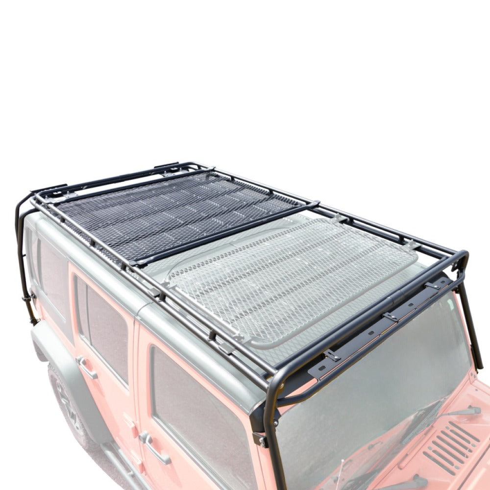 GOBI Jeep JKU 4dr Stealth Roof Rack - 40" LED Setup