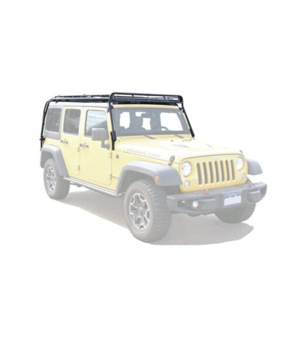 GOBI Jeep JKU 4dr Stealth Roof Rack - Multi-Light/ 50" LED Setup