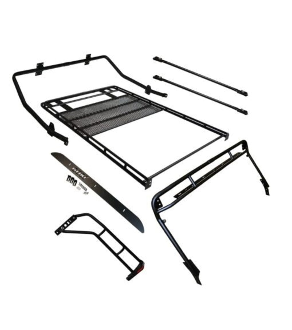GOBI Jeep JKU 4dr Stealth Roof Rack - Multi-Light/ 50" LED Setup