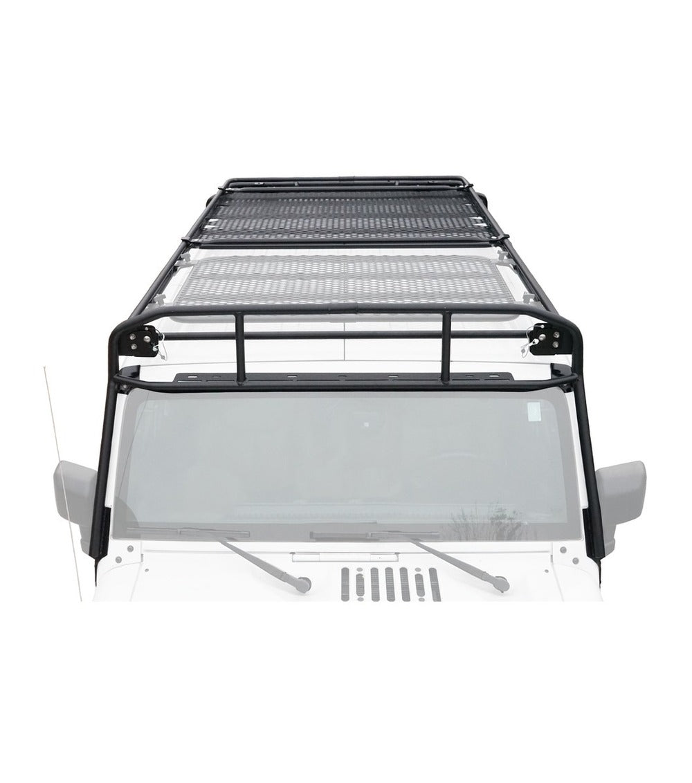 GOBI Ranger Jeep JKU Roof Rack Front View
