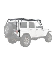 GOBI Ranger Jeep JKU Roof Rack Installed Rear View