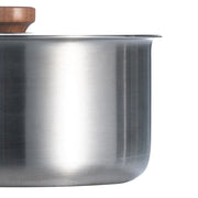 Side view of the iKamper cooking pot 