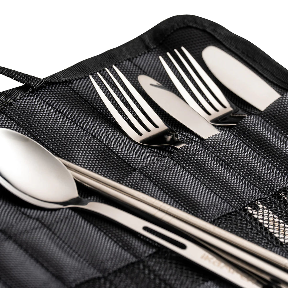 Image showing utensils of the camp cuttlery set