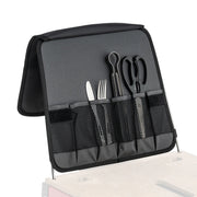 Image showing utensils and scissors packed in the utensil rack
