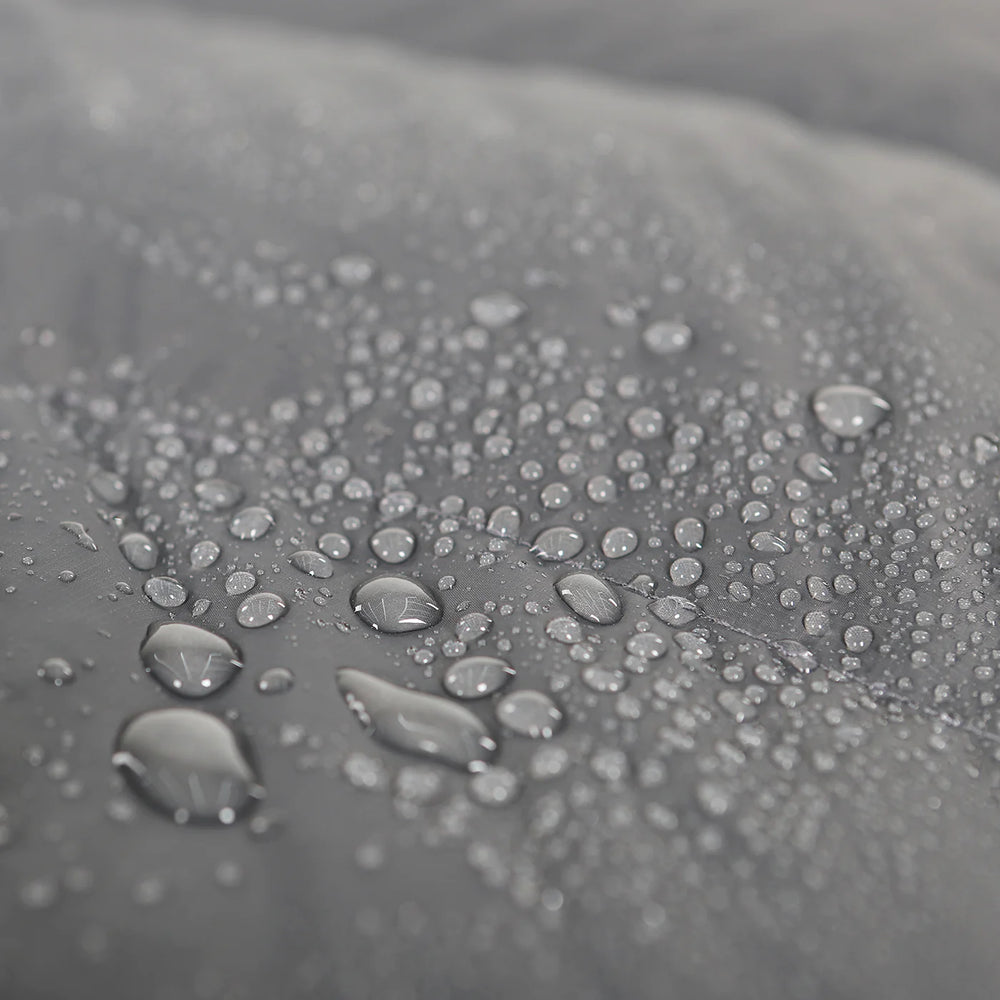 Image showing that the fabric of the iKamper RTT Sleeper Double is water resistant