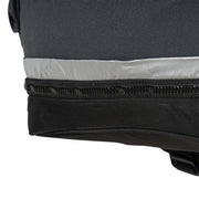 Rugged zippers on the iKamper trash caddy