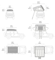 ikamper skycamp dlx dimensions diagram