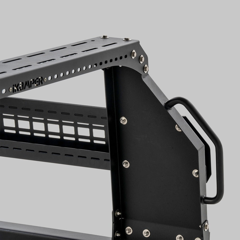 iKamper Jeep Gladiator Raconteur Bed Rack Close Up View