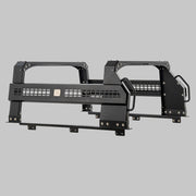iKamper Jeep Gladiator Raconteur Bed Rack Full Height Side View