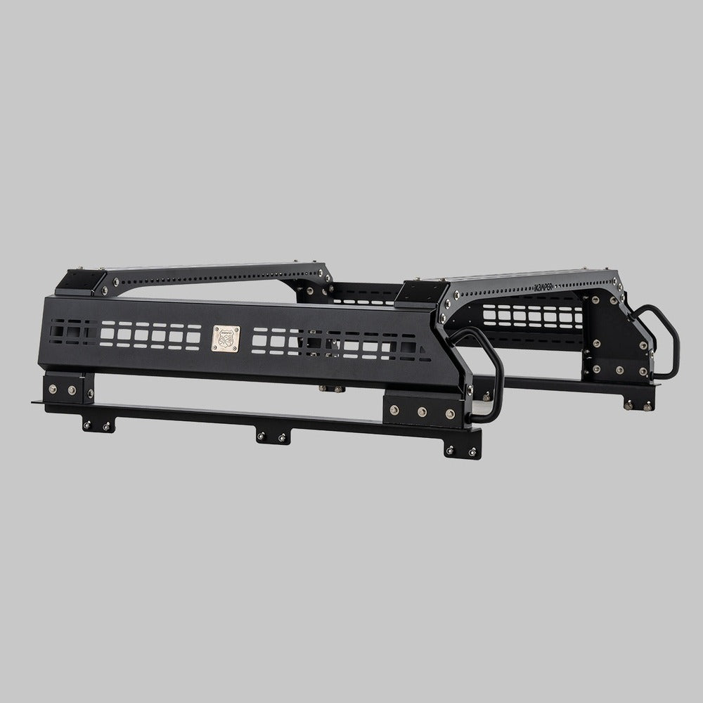 iKamper Jeep Gladiator Raconteur Bed Rack Mid Height Side View