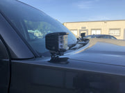 Cali Raised Low Profile Ditch Light Brackets Kit For 2016-2023 Toyota Tacoma