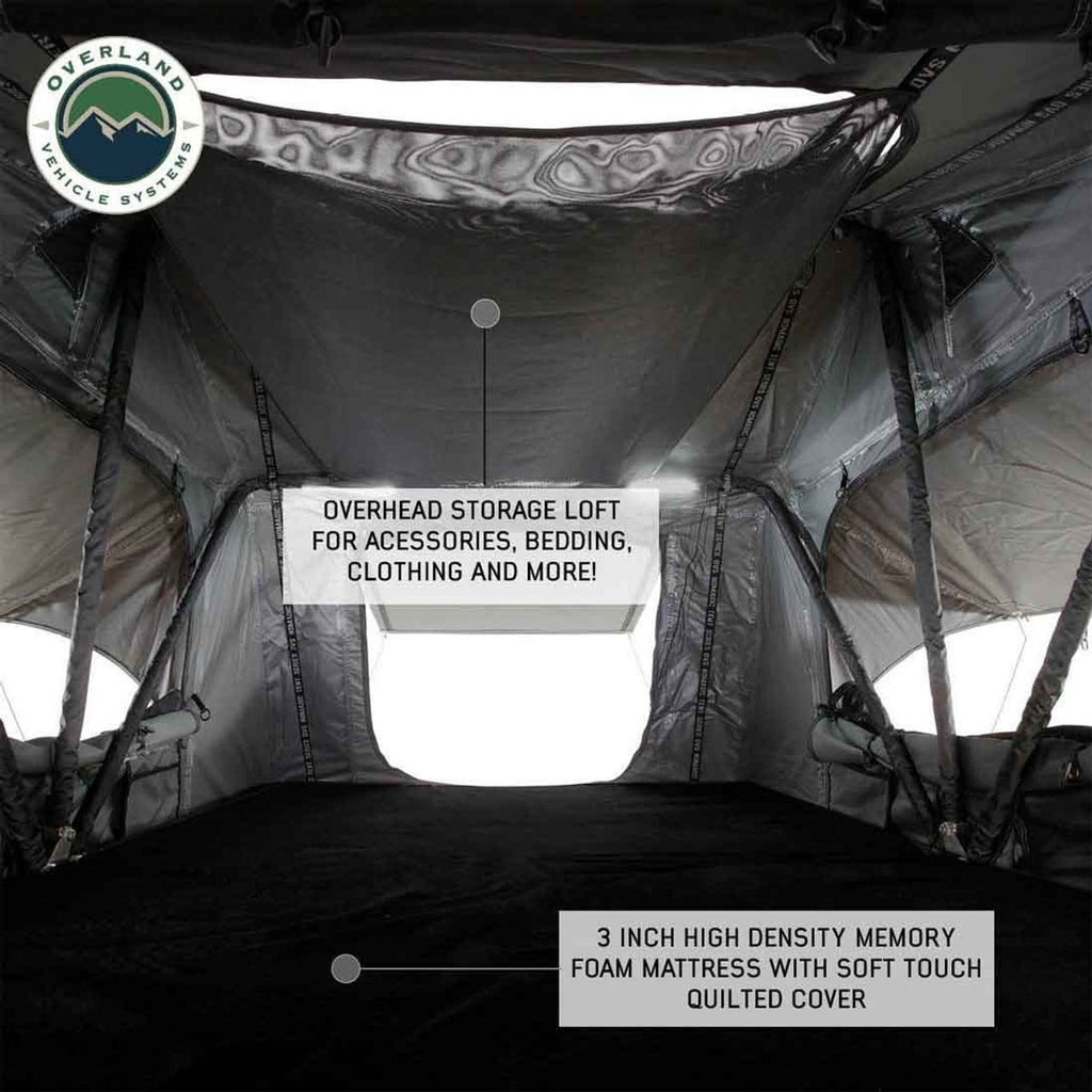 overhead storage of the ovs nomadic 3 roof top tent