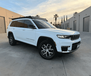 Prinsu Pro Jeep Grand Cherokee L roof rack two-part side rail with reinforced top bend detail