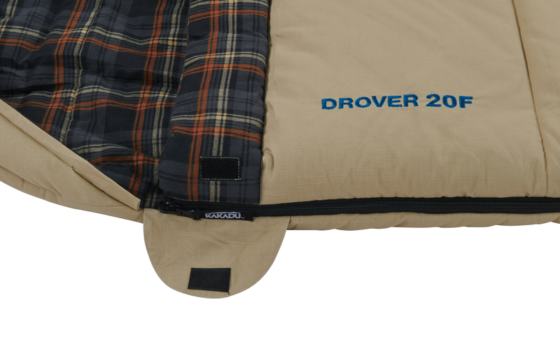 Kakadu Drover 20 Sleeping Bag Velcro