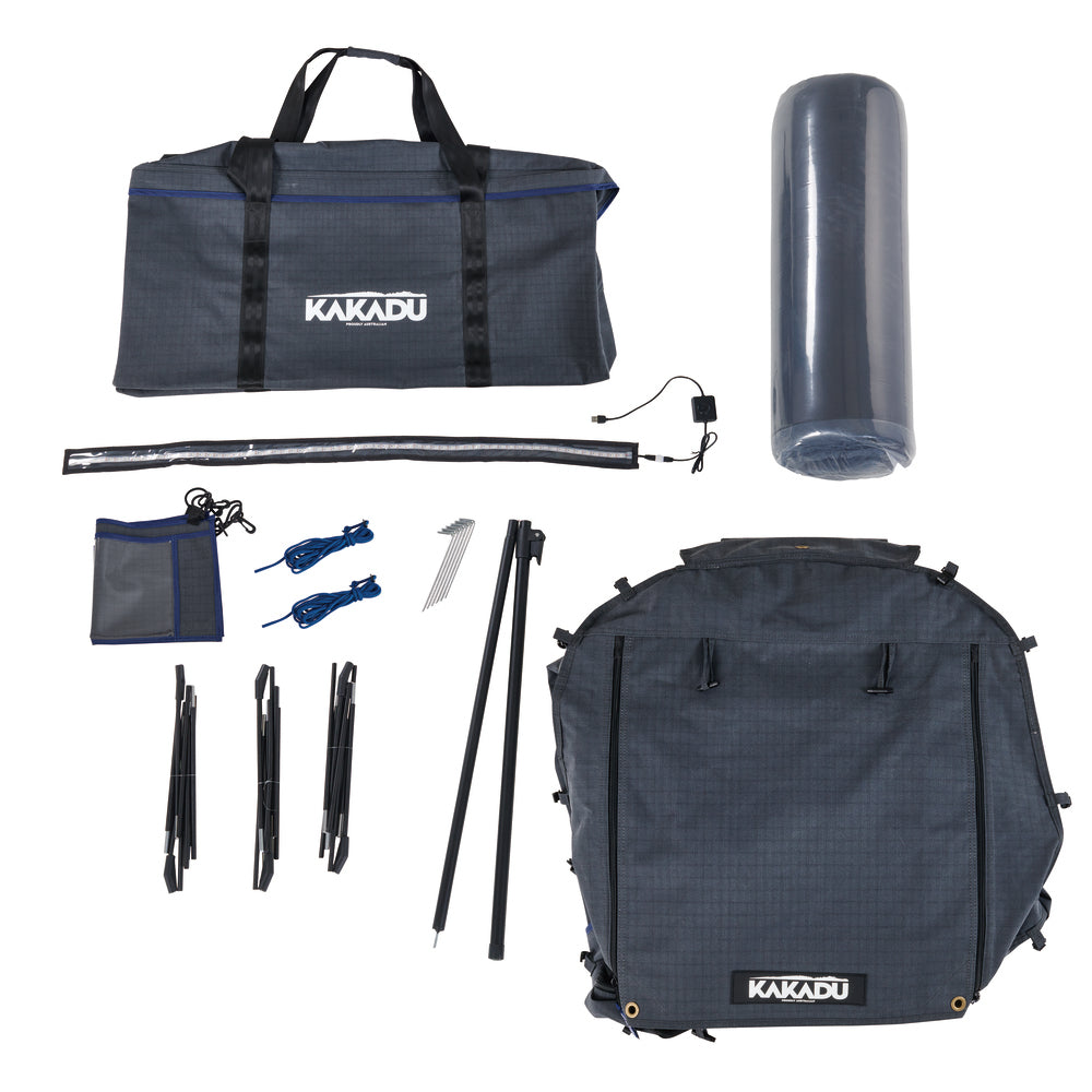 Kakadu Sundowner Swag Tent And The Included Parts
