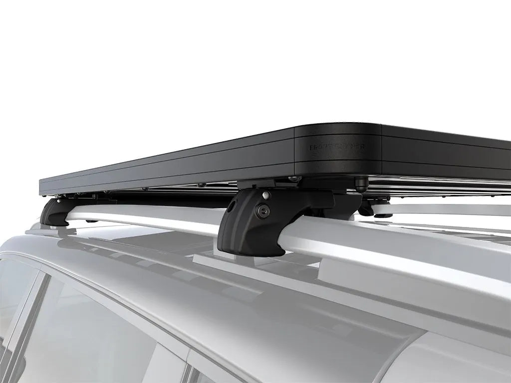 Front Runner Slimline II Roof Rail Rack Kit Subaru Forester Wilderness foot view 