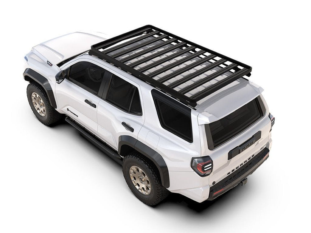 6th Gen 4Runner Slimline II Roof Rack side profile with T-slot aluminum tray