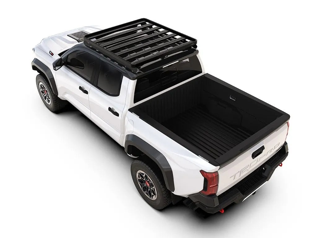 Front Runner Slimline II Toyota Tacoma Double Cab Roof Rack 2024+ view from the top