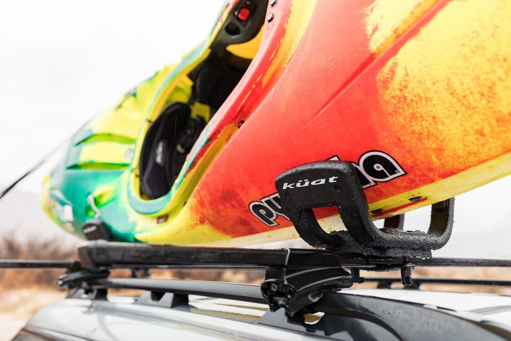 Kayak Mounted On Kuat Class 2 Kayak Rack 