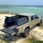 leitner active cargo system forged jeep gladiator bed rack with gear pod xl