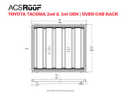 Leitner Designs ACS Roof Rack Platform Rack Tacoma Dimensions