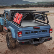 leitner designs active cargo system forged bed rack for jeep gladiator
