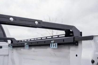 Image highlighting the fully installed low pro bed bars by RCI