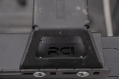 Close up view of the RCI Low pro bed bars focusing on the bolts