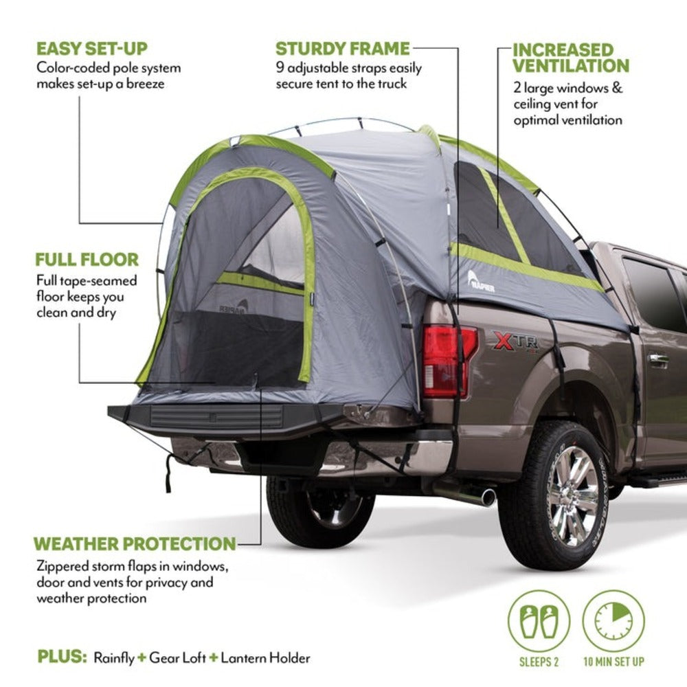 Napier Backroadz Truck Tent Features