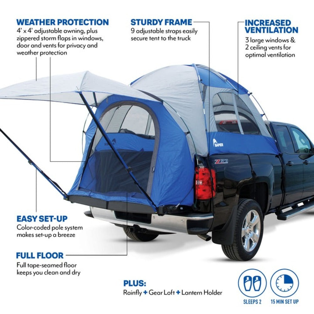 Napier Sportz Truck Tent Features