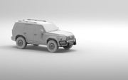 NYTOP Lexus GX550 Front Bull Bar Render