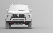 NYTOP Lexus GX550 Front Hybrid Bumper Front View Render